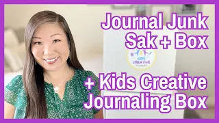 Woodland Wonders: Journal Junk Bundle + Doodle Desserts: Kids Creative Journaling Box | March 2024