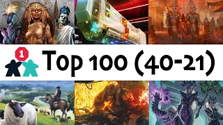 Top 100 Board Games | #40-21 | With Mike