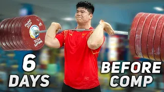 🔥LIU Huanhua | C&J 0-210 | PULL-280 | FS 0-260| Training Hall of IWF World Cup 2024