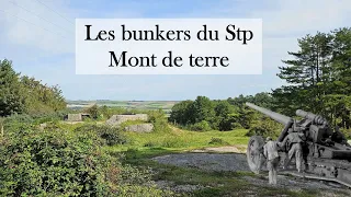 Neufchatel-Hardelot : les bunkers de la batterie de canons du Stp Mont de Terre