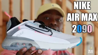 NIKE AIRMAX 2090 WHITE/BLACK/PLATINUM(UNBOXING, REVIEW AND ON FEET)