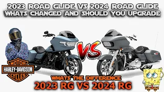 2023 Road Glide VS 2024 Road Glide - What's New and is it Worth the Upgrade?