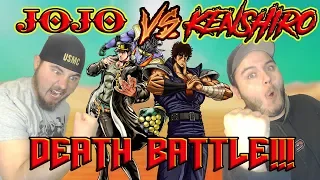 NANI!!! JOTARO VS KENSHIRO Death Battle Reaction