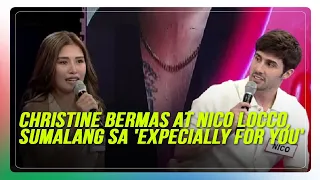Christine Bermas at Nico Locco, sumalang sa 'ExPecially For You' | ABS-CBN News