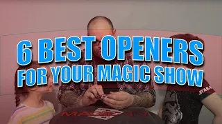 6 Best Openers For Your Next Magic Show | Magic Stuff With Craig Petty