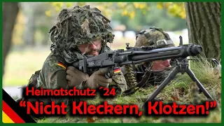 Heimatschutz 2024 - NICHT KLECKERN, KLOTZEN!