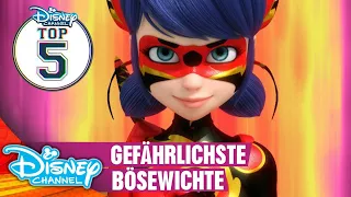 Top 5: Gefährlichste Miraculous-Bösewichte | MIRACULOUS 🐞🐱