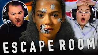 ESCAPE ROOM (2019) MOVIE REACTION!! First Time Watching | Taylor Russell | Deborah Ann Woll