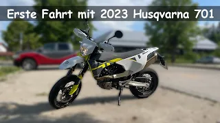 Erste Fahrt mit der 2022 Husqvarna 701