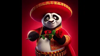 Po el Panda cantando un Millon de Primaveras, Cover IA