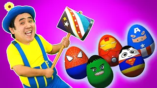 Guess What’s in the Egg | Super Hero Song + More | Tigi Boo Kids Songs