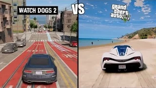 Watch Dogs 2 vs GTA 5 Кто кого?