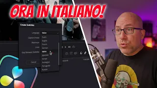 DaVinci Resolve con Sottotitoli in ITALIANO! Ormai ci siamo!