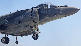 AV-8B Harrier II Jets Vertical Landings and Short Takeoffs U.S. Marine Corps