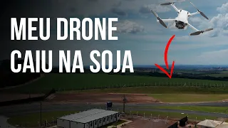 Meu drone caiu durante um trabalho e abri a caixa preta. Novo drone na 041.