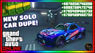 SOLO! | *NEW* SUPER EASY GTA 5 ONLINE CAR DUPLICATION GLITCH | AFTER PATCH 1.67 | PS5|XBOX|PC