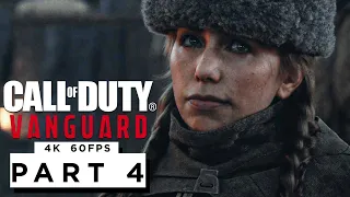 CALL OF DUTY VANGUARD Walkthrough Gameplay Part 4 - (4K 60FPS) RTX 3090 - No Commentary