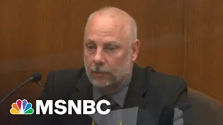 Chauvin's Former Supervisor Testified To When Restraint Should End | Morning Joe | MSNBC