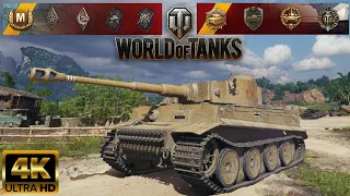 Tiger 131 - Pearl River map - 10 kills - 4,5k damage World of Tanks replay 4K