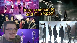 NEW KPOP FAN REACTS TO 2ND GEN KPOP GROUPS FOR THE FIRST TIME!(F(x), 2PM, SHINee, BIGBANG & CL/2NE!)