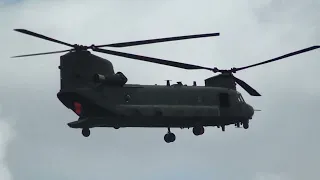 Chinook display at RAF Cosford Airshow 2022