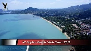 #2 Bophut Beach  Koh Samui 2019 overflown with my drone