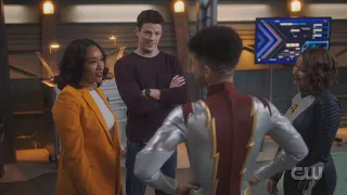 Iris Meets Bart & Nora - The Flash 7x17 "Heart of the Matter, Pt 1" | Arrowverse Scenes