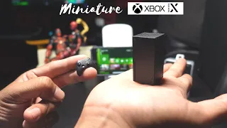 Unboxing Miniature XBOX Series X Console with Controller - TYS Toys