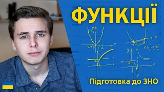 Функції, їхні властивості та графіки | 10 клас | Підготовка до ЗНО за посібниками Козири