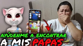 *TALKING ANGELA* ME PIDE AYUDA😱 DICE QUE YA NO QUIERE ESTAR AHÍ (mira completo el video) TERRORIFICO