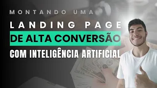 Usando Inteligência Artificial (Midjourney) e o Chat GPT p/ criar uma Landing Page de Alta Conversão