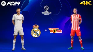 EA Sports FC 24 - Real Madrid vs 1. FC Union Berlin | UEFA Champions League 23/24 | PS5™ [4K60]