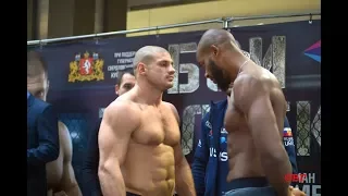 Battles in the cage. Ivan Shtyrkov vs Christian M'Pumbu. Face to face.