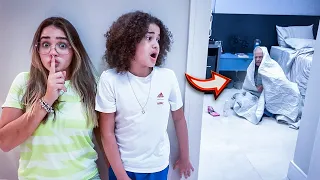 UM MALUCO INVADIU MINHA CASA 😱😱😱 Prendemos ele !!!