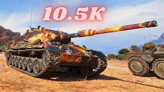 Leopard 1  10.5K Damage 8 Kills  World of Tanks Replays