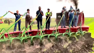 Engineering lover | Pulling bottom plow with the 150 Case Road Locomotive #engineering #steamengine