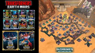 Transformers Earth Wars: Rhinox Sac Vs. Razorbomb76 (Deathmatrix1986)