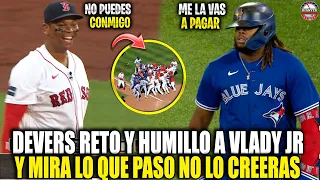 Así fue como RAFAEL DEVERS HUMILLÓ a Toronto y VLADIMIR GUERRERO JR le RESPONDIÓ y MIRA QUE PASÓ MLB