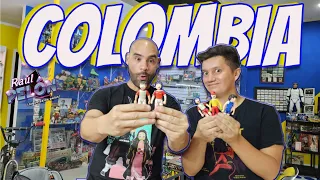 A ESTO VINE A COLOMBIA visitando 1/4 de JUGUETES donde salieron estas piezas de Super Campeones #toy