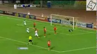 Y. Movsisyan's goal (FC Krasnodar) vs Lokomotiv Moscow