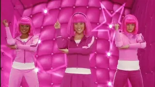 Lazy Town Bing Bang Norwegian Chipmunk and Fast version