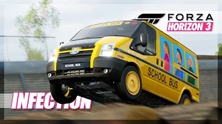 Forza Horizon 3 - Ms. Frizzle is Back! NEAR Misses, Jumps, and More!