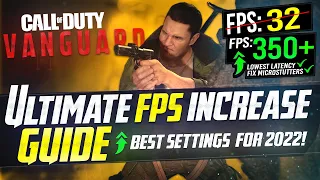 🔧 COD VANGUARD: *BEST SETTINGS* Dramatically increase performance / FPS with any setup! ✅
