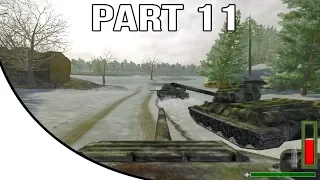 Call of Duty 1 Gameplay Walkthrough Part 11 - Soviet Campaign - Tank Mission