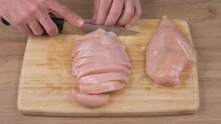 The tastiest chicken breast recipe I've ever had! Easy, well-served and very juicy.