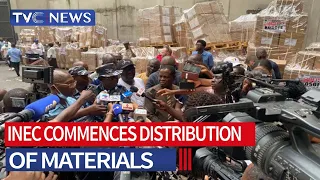 WATCH: INEC Commences Distribution of Materials To LGAs in Lagos