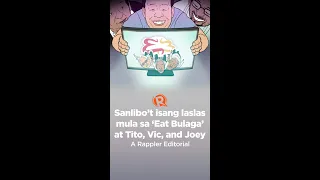 [VIDEO EDITORIAL] Sanlibo’t isang laslas mula sa ‘Eat Bulaga’ at Tito, Vic, and Joey