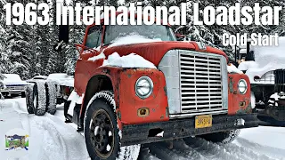 1963 International Loadstar - Cold Start & Drive!