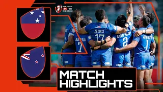 Bronze Medal Final 🥉 | Samoa v New Zealand | HSBC London Sevens Rugby