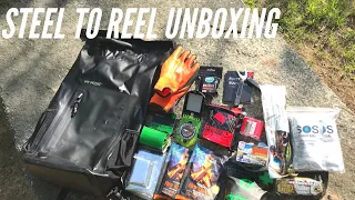 UNBOXING First Ever Steel To Reel Subscription Box: Survival, Outdoor Gear - TONS of Items!